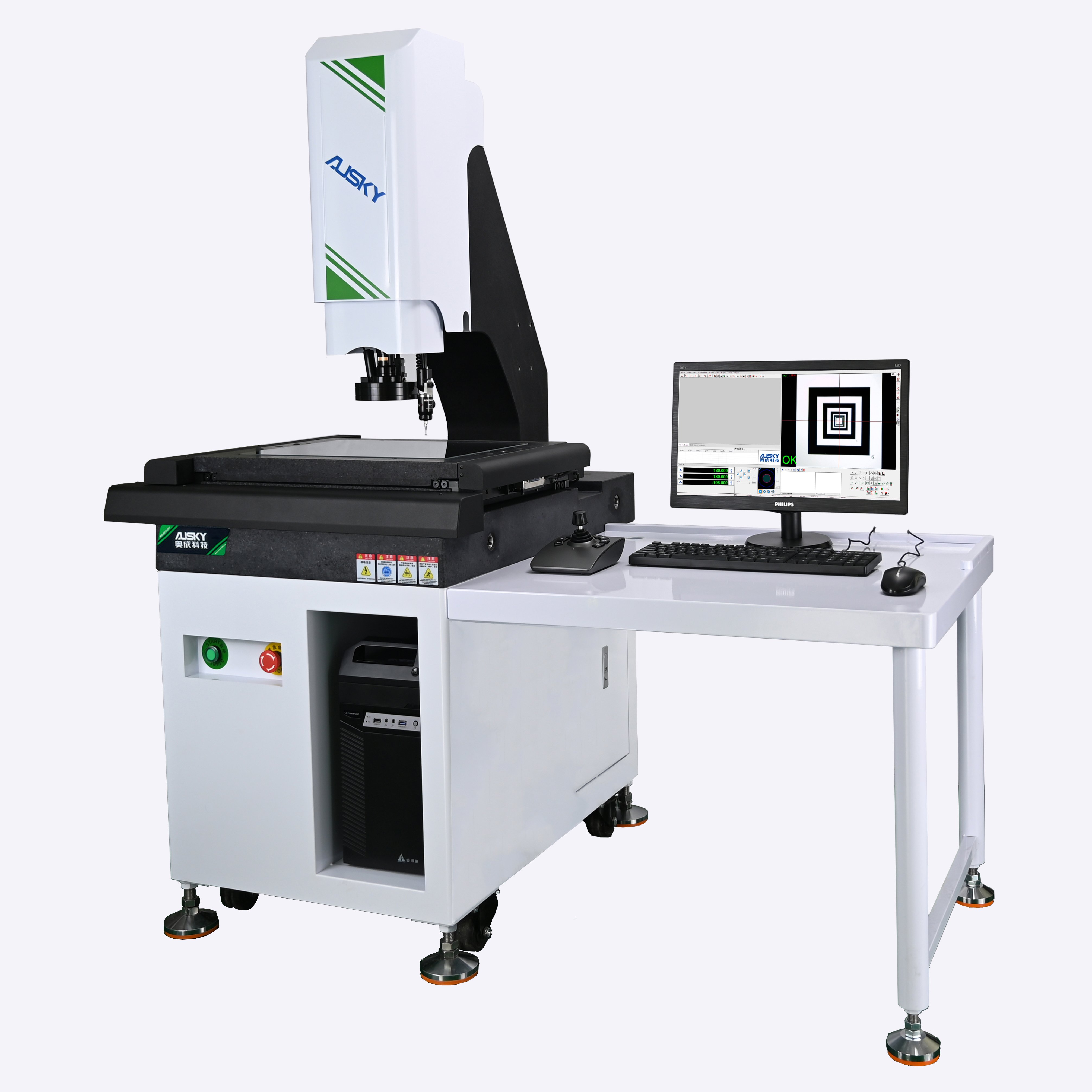 Powerful Geometric Measuring Function High Precision Automatic Video Measuring Instrument for Precision Metal Parts