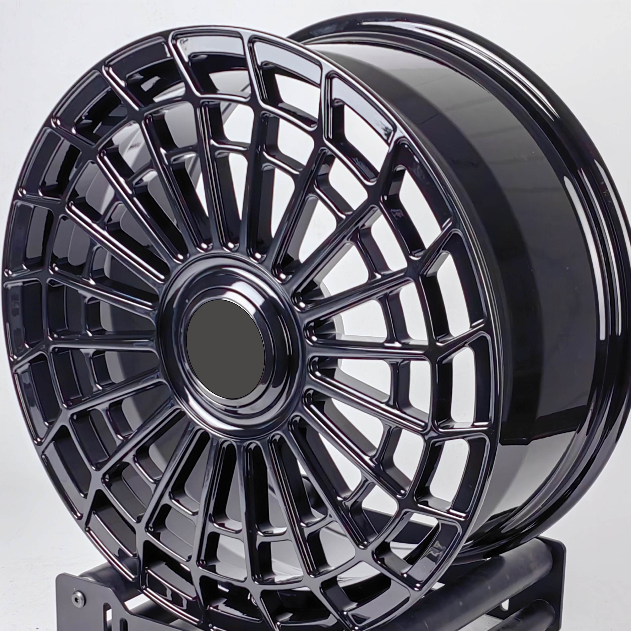 Light Weight Forged 5x112 Wheels 20 21 22 23 24 Inch Rims Custom 8-12J Gloss Black Alloy Wheels for Mercedes EQE EQS SUV Maybach