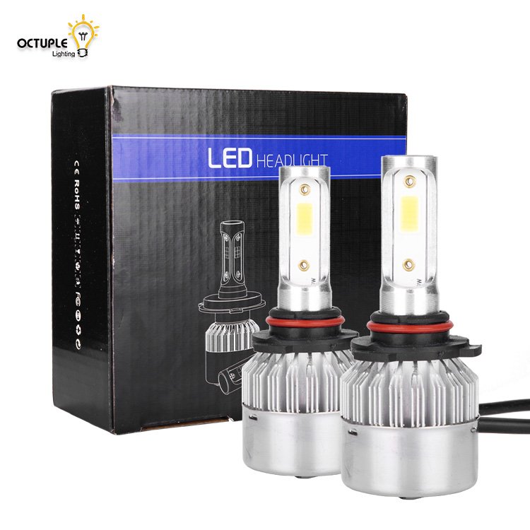 Nighteye S Super Bright LED Headlight Bulb 60W 6000K Aviation Aluminium Car Accessories Auto 24V Lighting