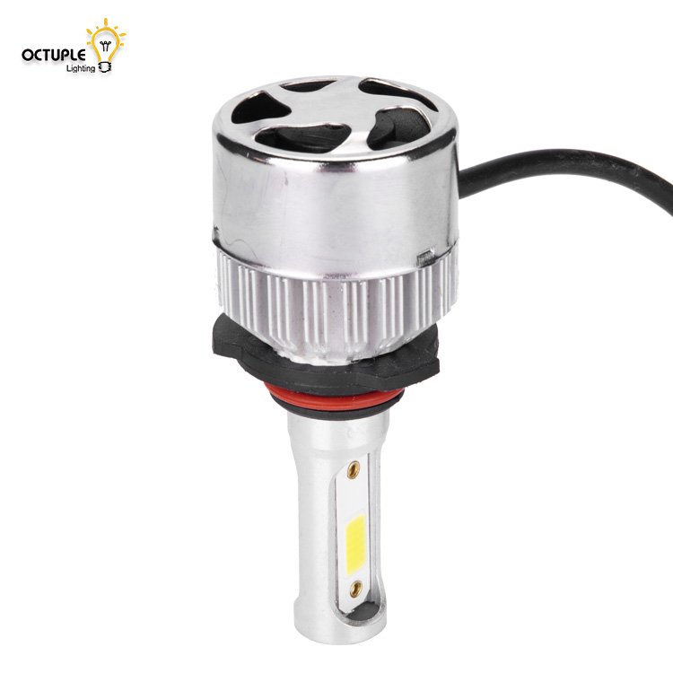 Nighteye S Super Bright LED Headlight Bulb 60W 6000K Aviation Aluminium Car Accessories Auto 24V Lighting