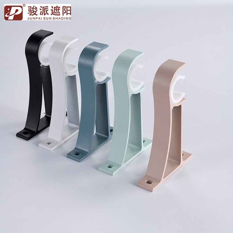 Factory Contemporary Double Curtain Rod 6m Aluminum Alloy Window Pole Wedding Accessories Customizable Contemporary Window