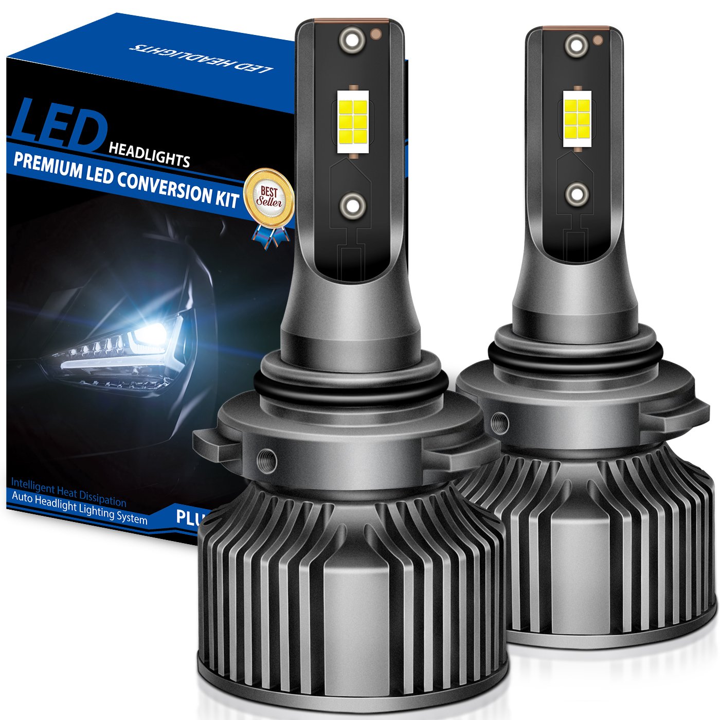 H4 H7 9006 Led Headlights 6500K 50W H1 H3 H8 H9 Car Headlight Bulbs 9005 H11 Fog Lights Super Bright Auto Lamps