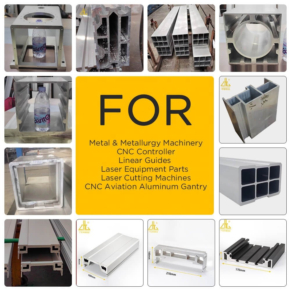 Set of Eco Solvent Machine Aluminium Part and Aluminium Bottom Beam for Laser Aviation Printer