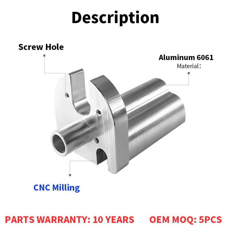 Precision Machining Aviation Accessories Drone Spare Part Industrial Components Cnc Machining for Semiconductor