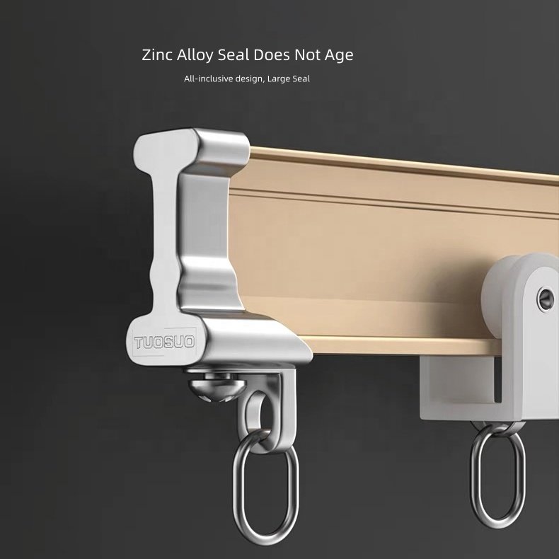 Flexible Bendable Ceiling Mount Room Divider Aluminum Curtain Track Rail