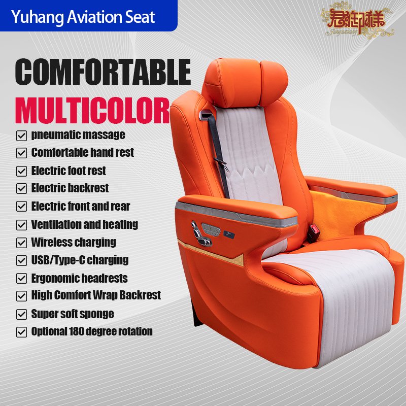 MPV Benz V250 Factory Price Luxury Car Seats Customized Fashionable Color Matching Aviation Seats Automobile Modification