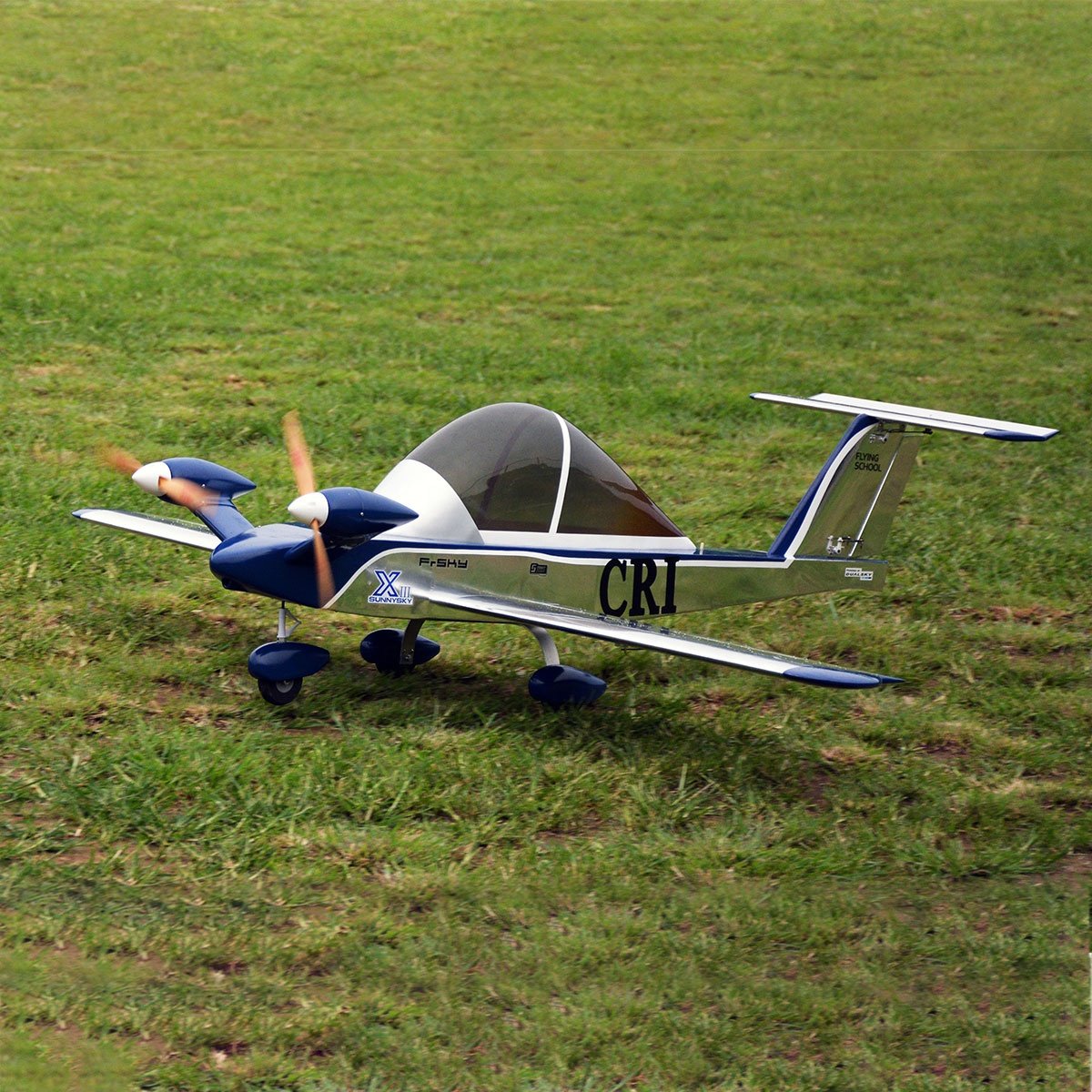 Cri-Cri 70 Cricket Adult RC Toys With Wood Remote Control Model Aircraft