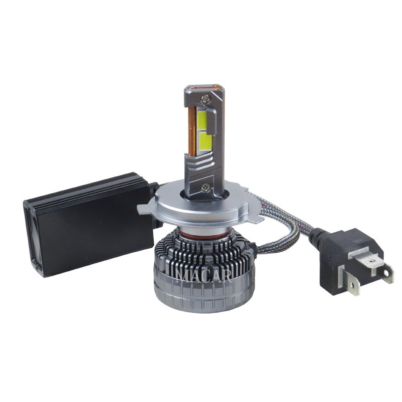 MACAR High Power High Lumen 240W 45000LM 4575 Led Chip Led Bulbs H4 Led Canbus Error Free Decoder Low Beam Led H4 Led Headlight