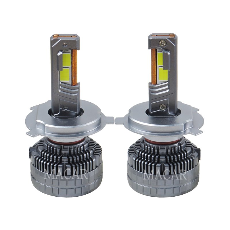 MACAR High Power High Lumen 240W 45000LM 4575 Led Chip Led Bulbs H4 Led Canbus Error Free Decoder Low Beam Led H4 Led Headlight