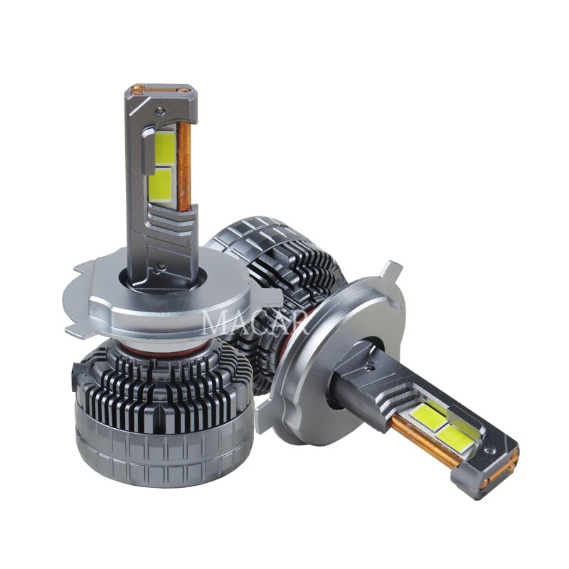 MACAR High Power High Lumen 240W 45000LM 4575 Led Chip Led Bulbs H4 Led Canbus Error Free Decoder Low Beam Led H4 Led Headlight
