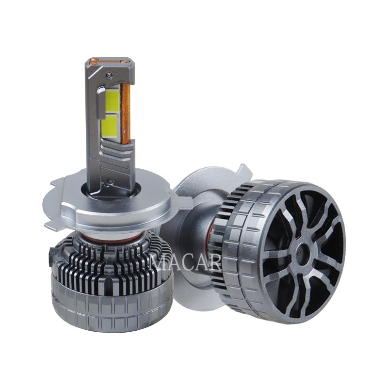 MACAR High Power High Lumen 240W 45000LM 4575 Led Chip Led Bulbs H4 Led Canbus Error Free Decoder Low Beam Led H4 Led Headlight