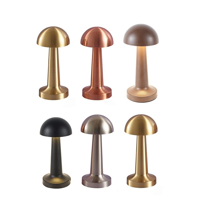 Nordic Iron Bar Table Lamp Touch Sensor Dimming Cordless Desk Lamp Rechargeable Led Bedside Lamp for Restaurant Coffee Decor