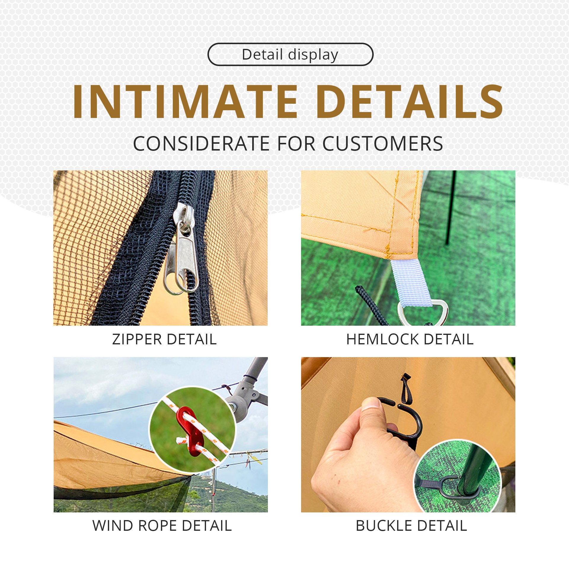 Portable Folding Beach Awning Canopy Outdoor Camping Tent with Mosquito Net Customizable Sunshade Rain Fly for Car Family