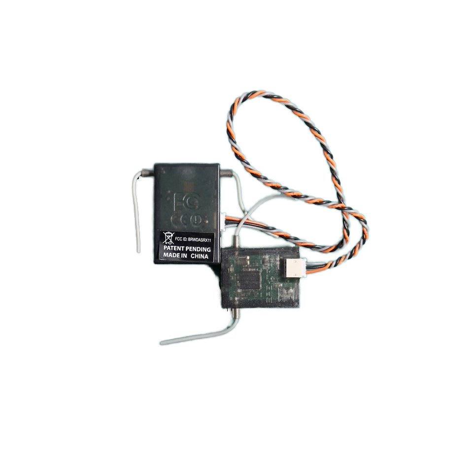 Spektrum AR6200 DSM2 2.4GHz Lightweight PPM Compatible 6-Channel Aircraft Receiver Plastic Remote Control