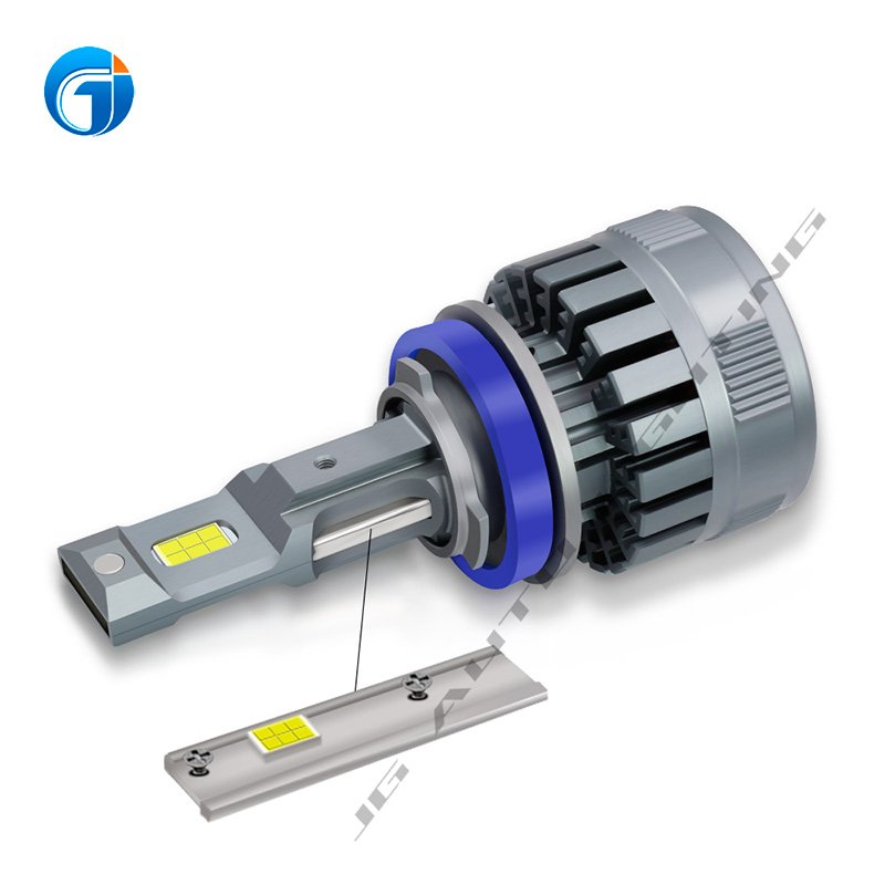 JG Q18 12V LED Lights for Car Headlights 80w 160w H7 Led Headlight Bulb 100W 200W H1 9005 9006 H15 H13 H11 H4 Led Headlights