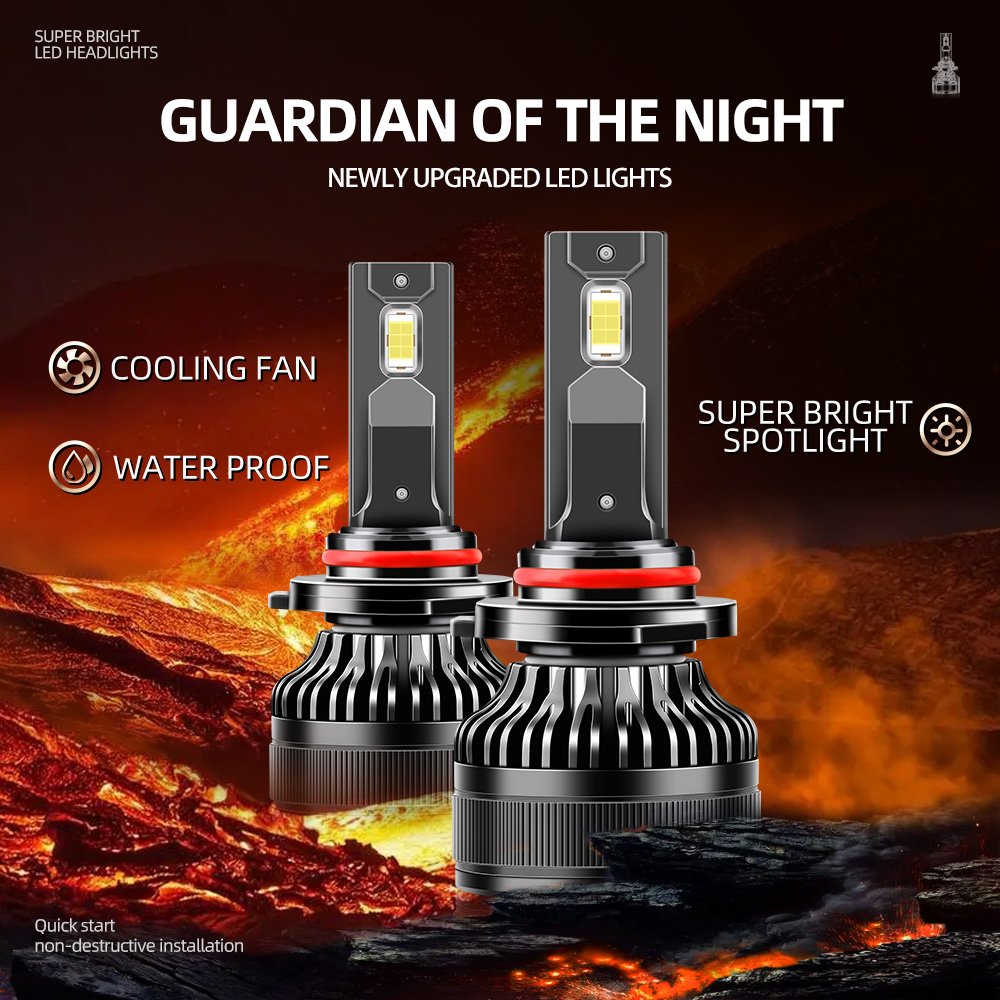 Roadsun LED Headlight Super Power H1 H7 H11/H9/H8 9005 9006 9007 120W Car Led H4 Lights Bulbs HB3 HB4 H11 Led Headlight Bulb