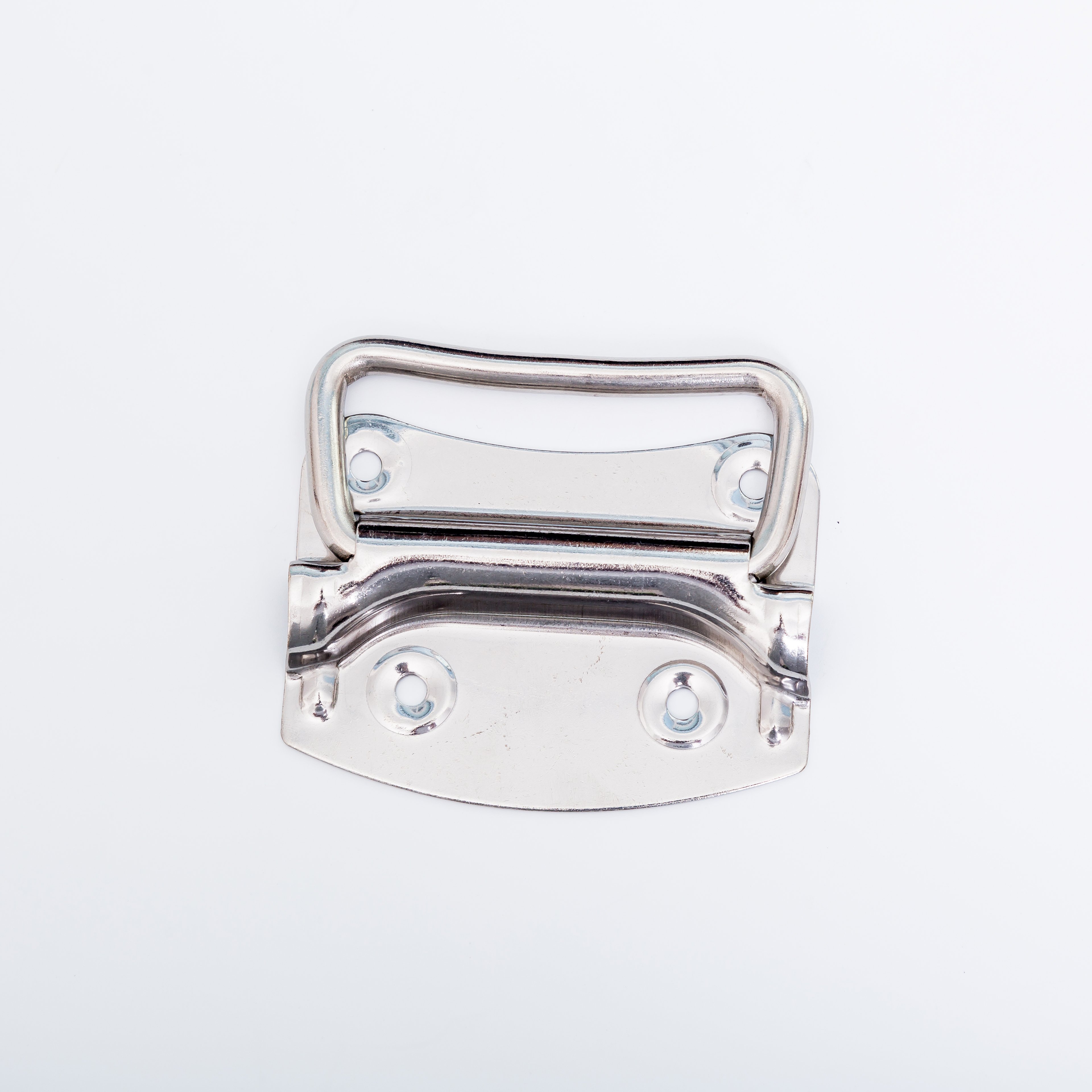 Factory Wholesale Stainless Steel Heavy Duty Cabinet Chest Handle Folding Ring Pull Handle for Flight Case