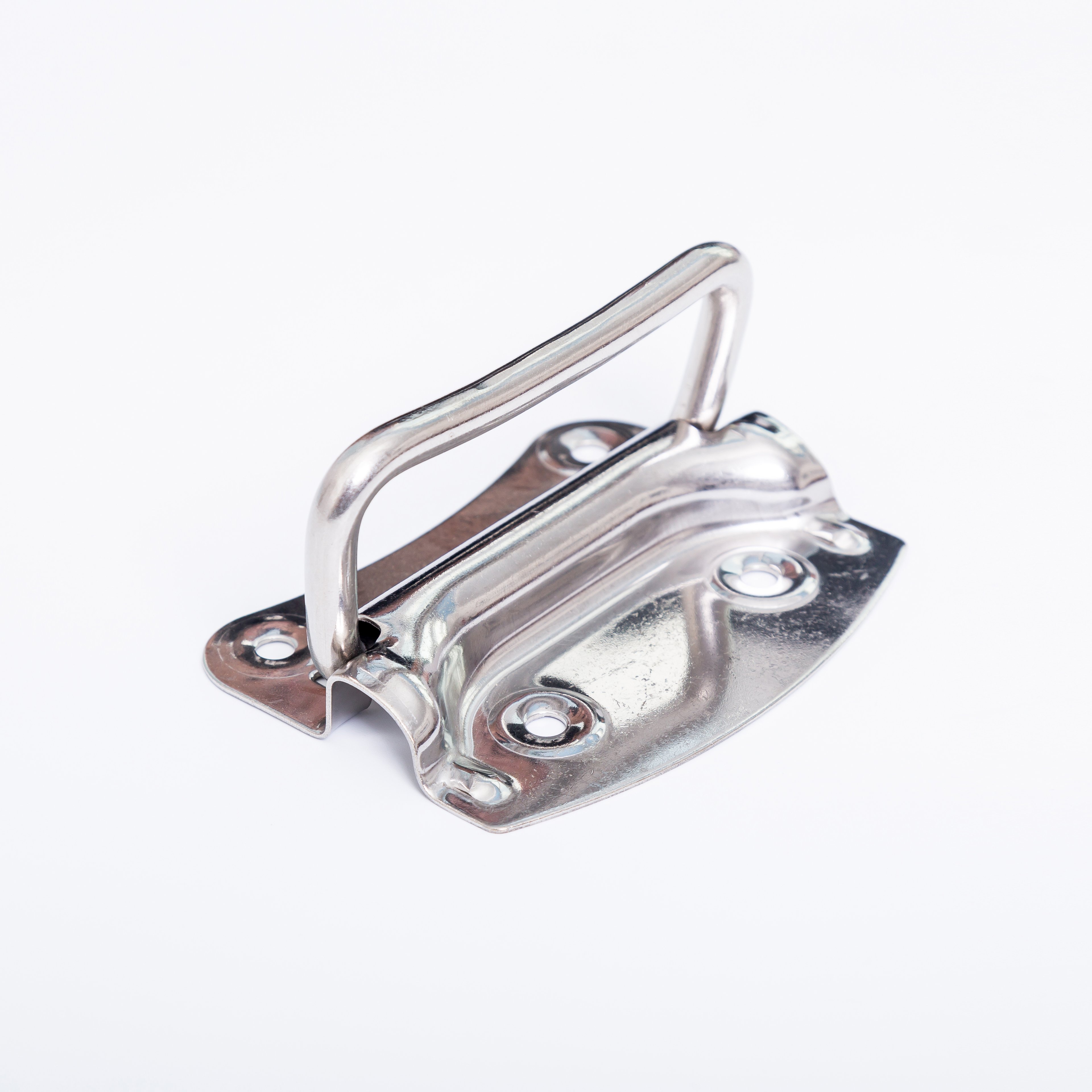 Factory Wholesale Stainless Steel Heavy Duty Cabinet Chest Handle Folding Ring Pull Handle for Flight Case