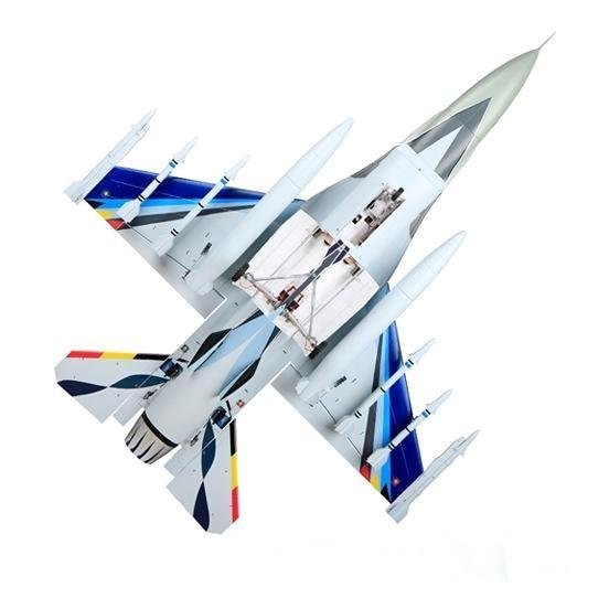 HF-16 V2.1 Foam Turbine Belgian Colors Jet-powered remote control fixed-wing aircraft KIT PNP
