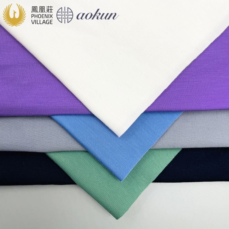 Fashionable Soft High Quality 100% Poly Knitted Casual Fabric for Woman's Garment