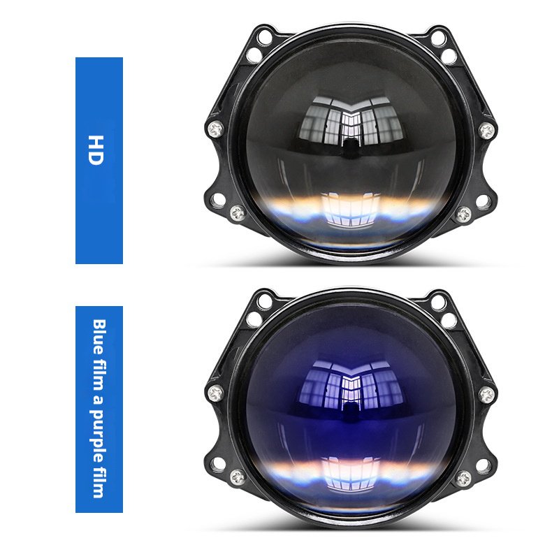 Xenplus 65w 6500k 12v Bi Led Projector Lamp for Car Led Dual Lenses Headlights 2.5 Inch Led Car Bulbs Auto Accessories Light
