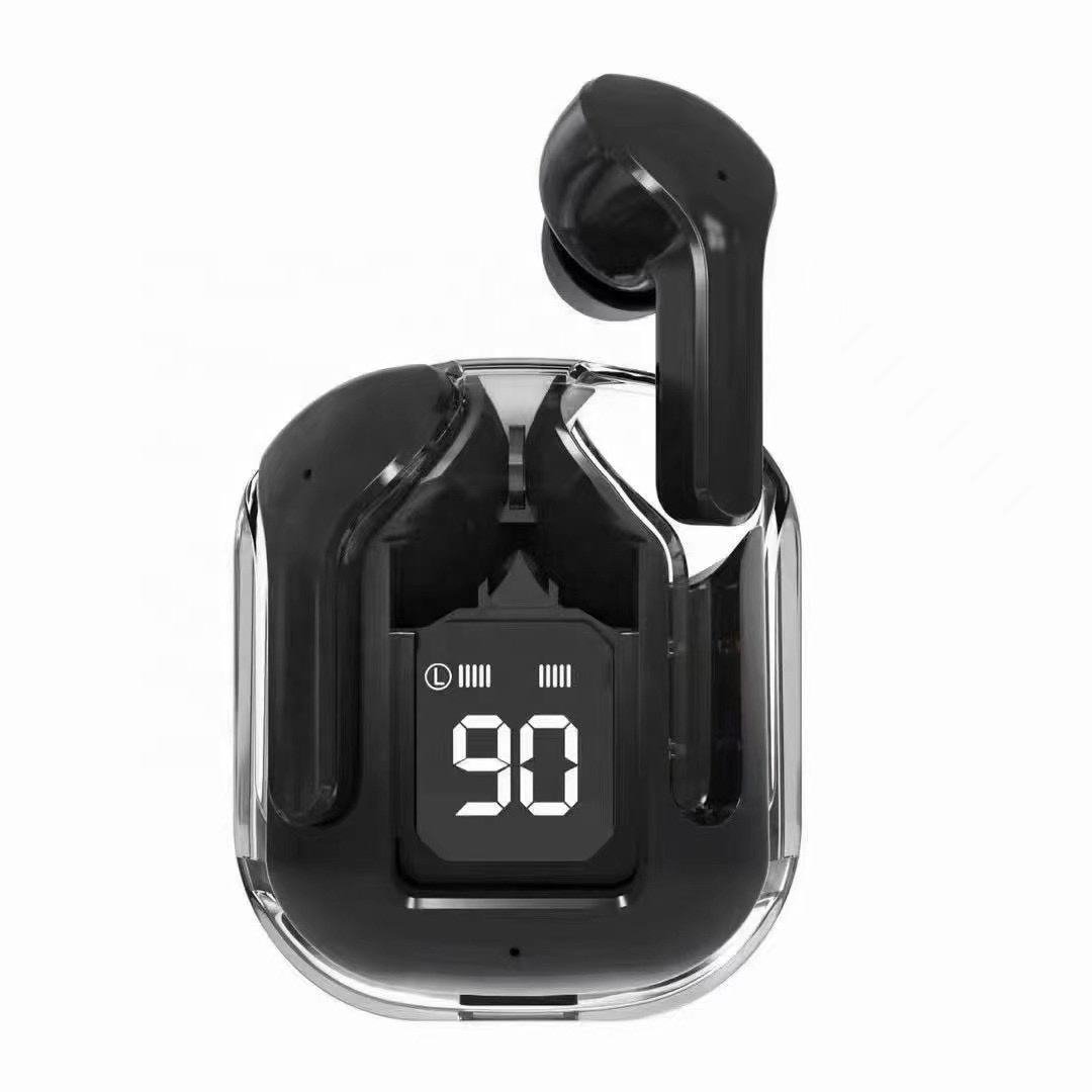 Transparent Crystal Box Wireless Air 31 In-ear Headphones Gaming Noise Reduction Air31 Tws Earphones Transparent
