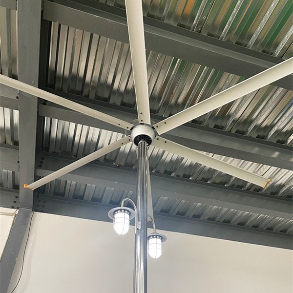 14ft 4.2m Hot Selling Aluminum Blades Electric Hvls Industrial Floor Stand Cooling Fan