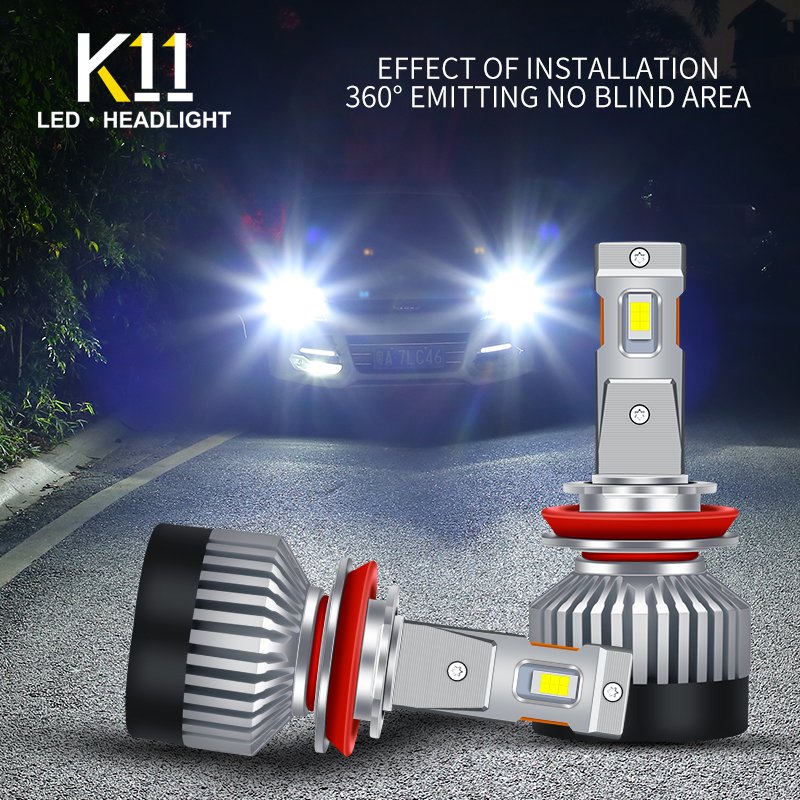 Superb Power 30000LM H4 H7 H11 HB3 HB4 K11 F7 Led Headlight