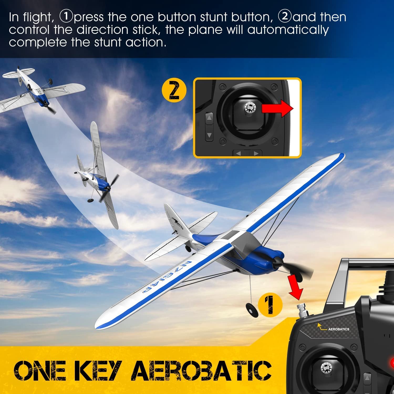 RC Model Airplane Ready to Fly Sport Electric Outdoor AA Battery Plane Foam Rc Foam Aircraft Kit Plastic planes