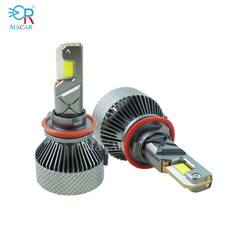 MACAR High Power R16 300W 50000LM Headlight Car Led 24V Four Copper Tubes LED Headlight H11 H8 H9 Car LED Headlight Bulb H7