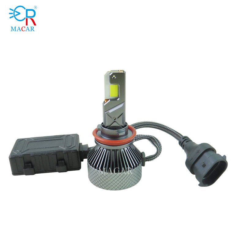 MACAR High Power R16 300W 50000LM Headlight Car Led 24V Four Copper Tubes LED Headlight H11 H8 H9 Car LED Headlight Bulb H7