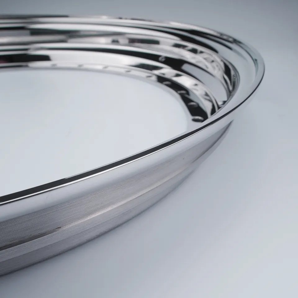 Custom T6061 Rim 14 15 16 17 18 19 Inch 3.5J 12J 3 Piece Forged Wheel Outer Lips