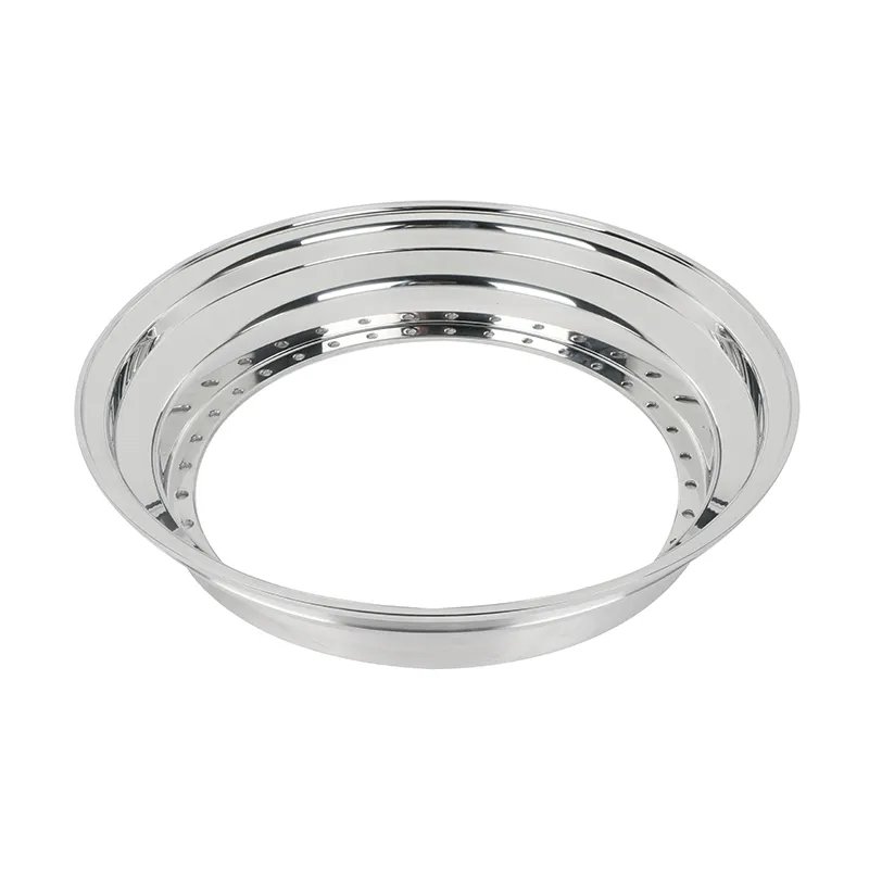 Custom T6061 Rim 14 15 16 17 18 19 Inch 3.5J 12J 3 Piece Forged Wheel Outer Lips