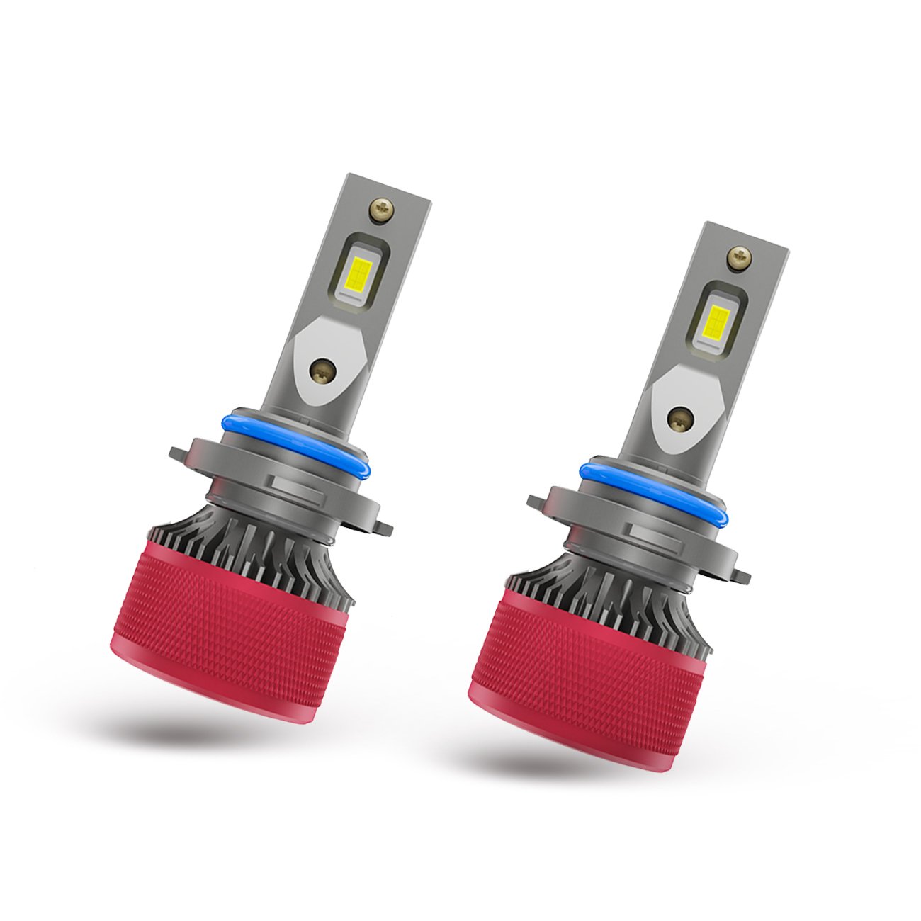 X-7SEVEN Customized CSP Chips XAURPR 12V 110W 26000LM 6500K H8 H9 H11 9005 Single Beam Car LED Headlight Bulbs