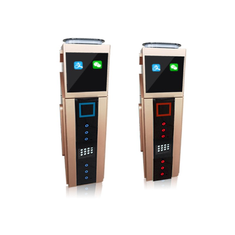 Intelligent Parking Toll System With Road Gate Integrated License Plate Recognition Sheet Metal Chassis Processing