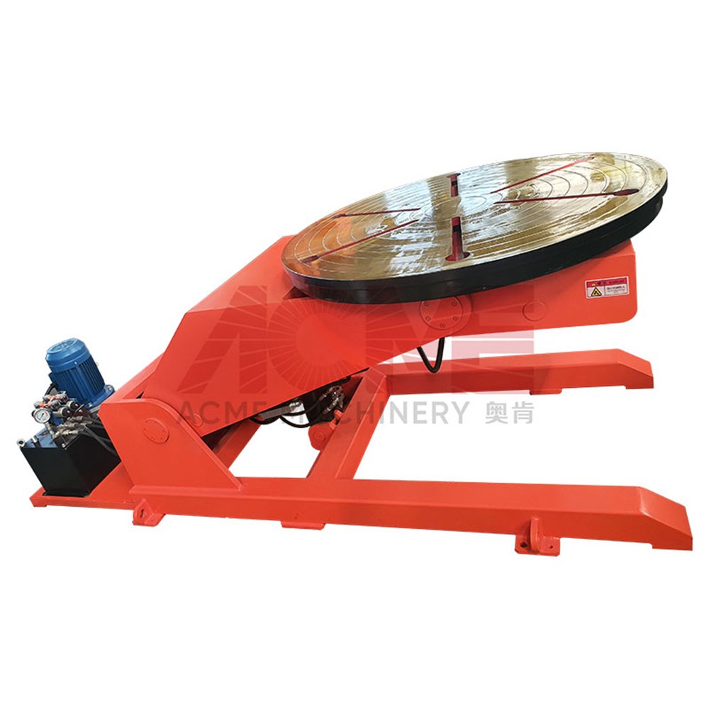 1Ton-15 Tons Rotary Welding Positioner Hydraulic Welding Positioner 3 Axis