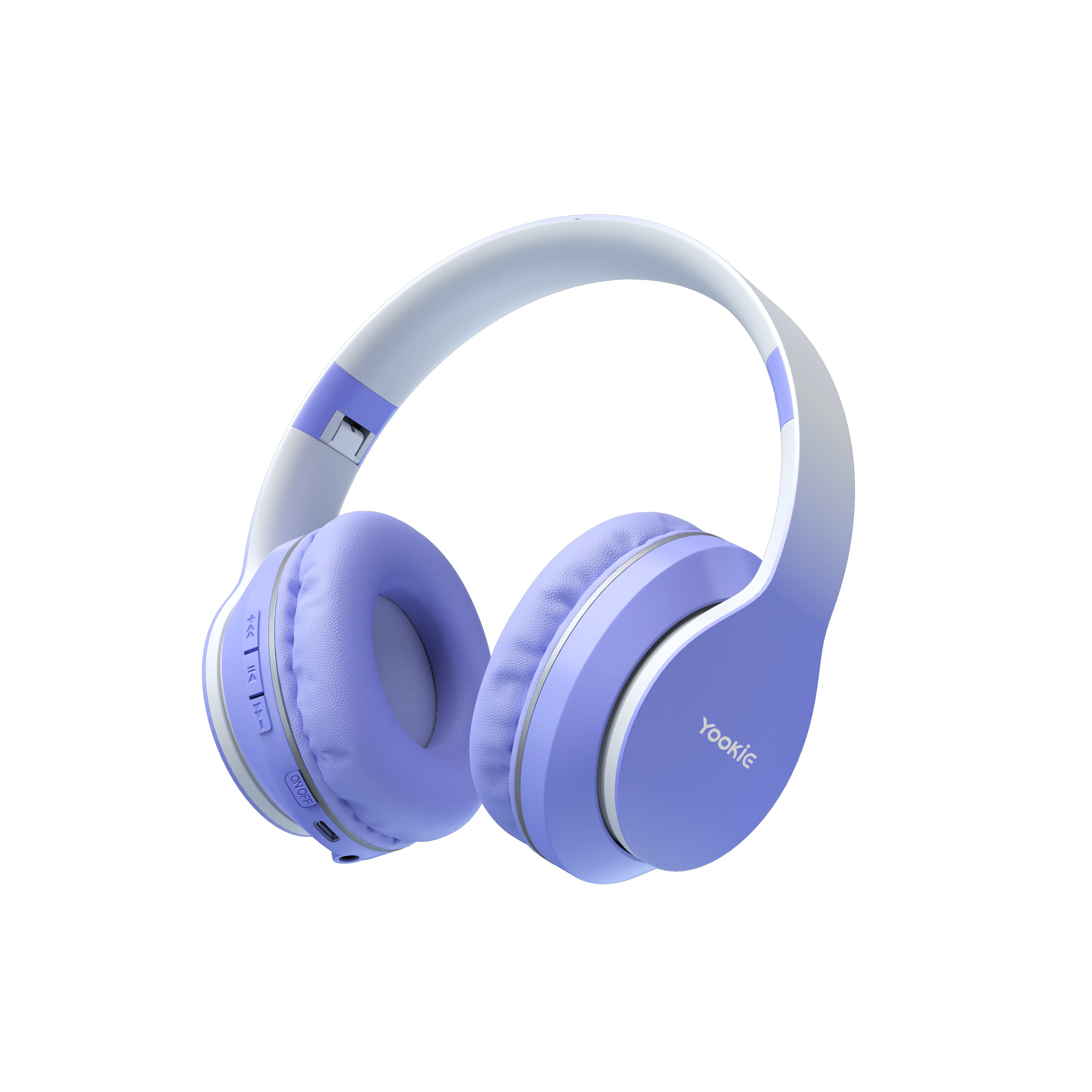 YooKiE Wireless Gradient On-Ear & Over-Ear Gaming Headphones Professional Computer Travel Accessories