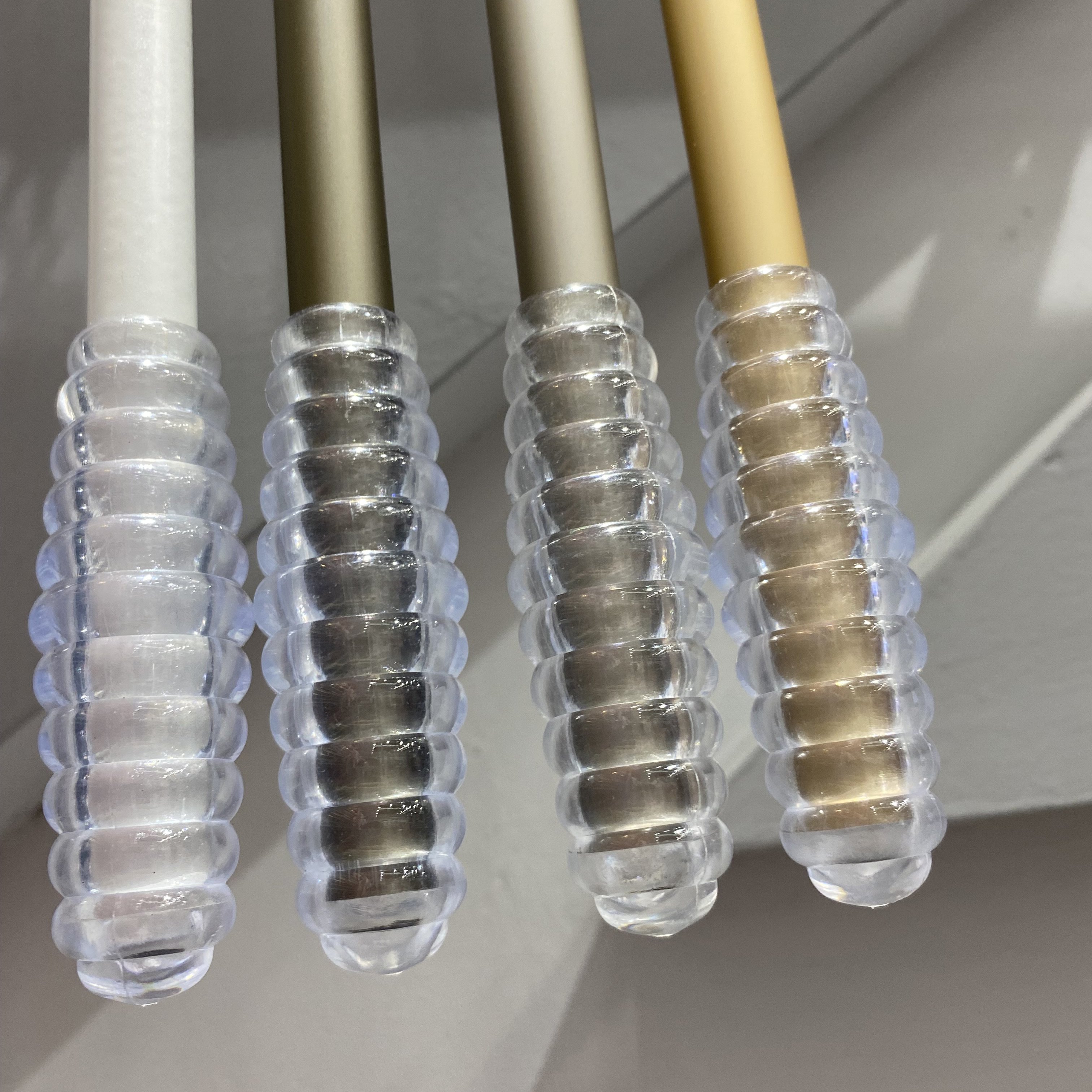 Modern Stainless Steel Curtain Rod with Aluminum Pull Wand Rounded Base for Window Drapery 5m Length Home Use Accessory