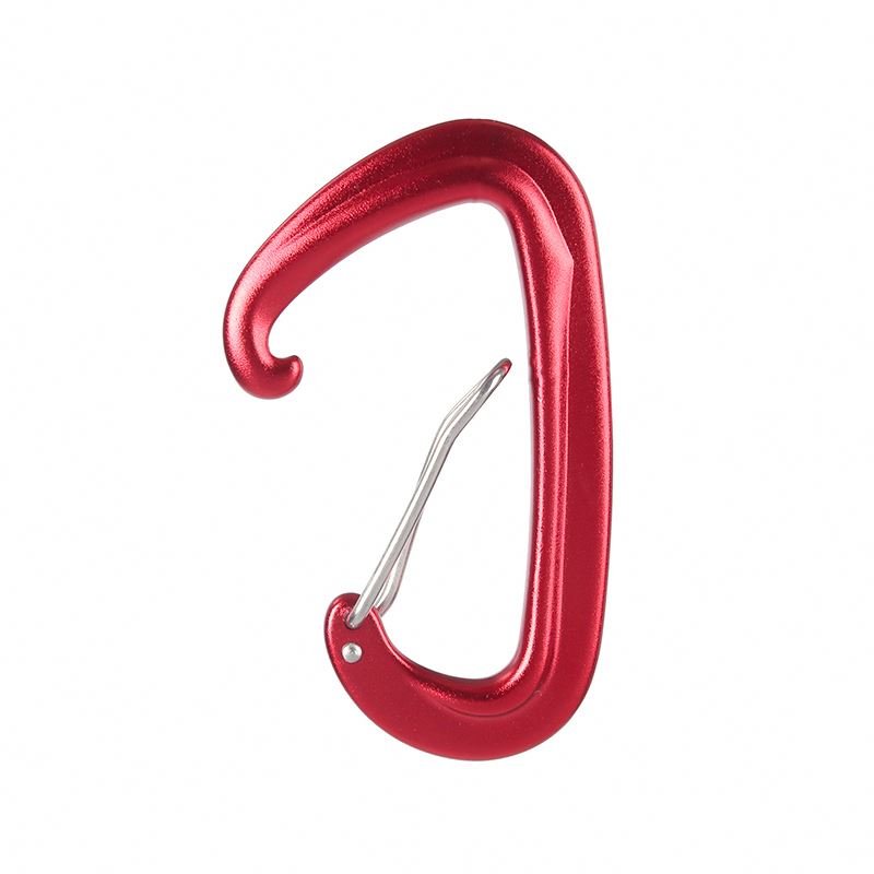 Hammock Wire Gate Backpack Locking Hooks 6kN Carabiner Custom Logo Karabiner