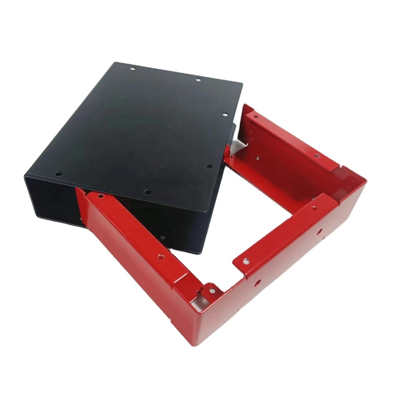 Factory Price Custom OEM Sheet Metal Shell Laser Cutting Bending Metal Bracket Stainless Steel Aluminum Fabrication Enclosure