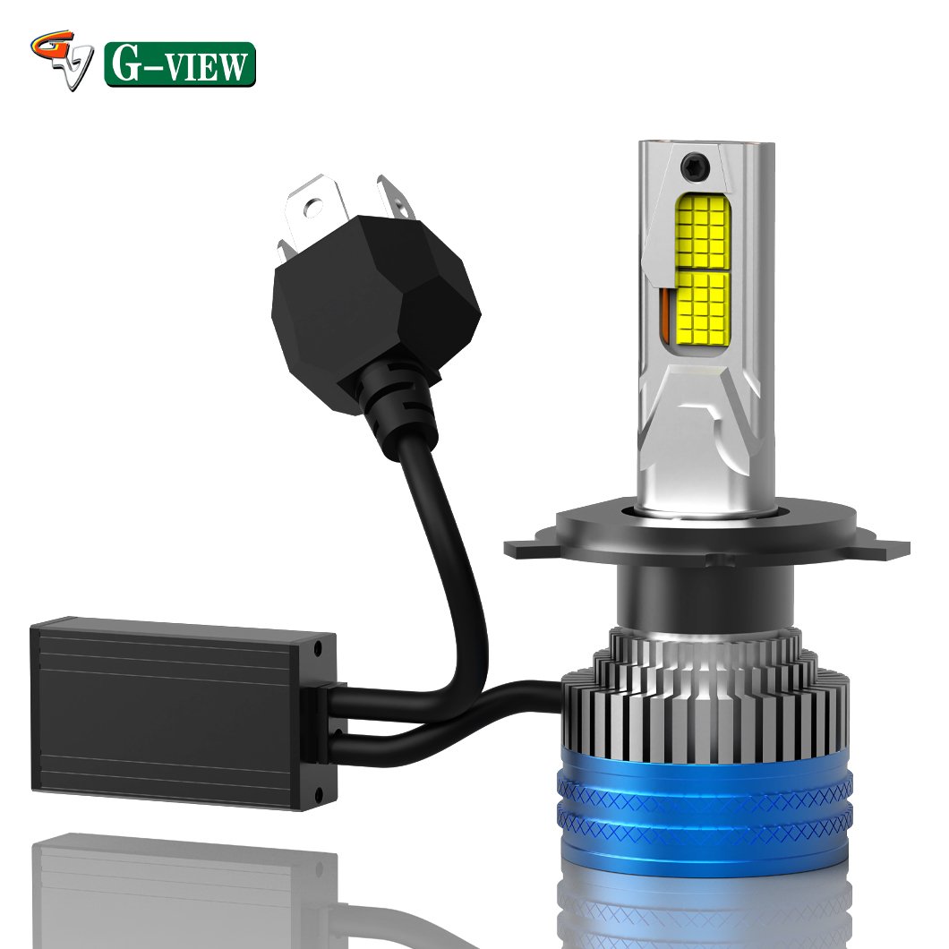 Gview Hot Selling New Design 180W High Power Canbus 30000LM 7035 CSP Chip Car Bulbs Led Headlight H4 H1 H8 H11 Car LED Light