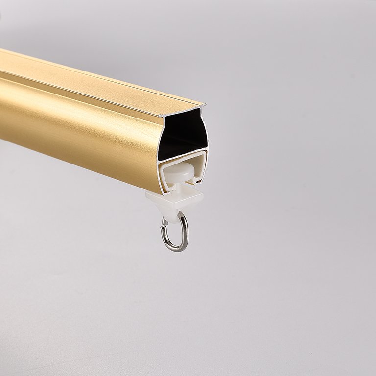 Free Sample Durable Curtain Track Double Rail Window Decorations for Home