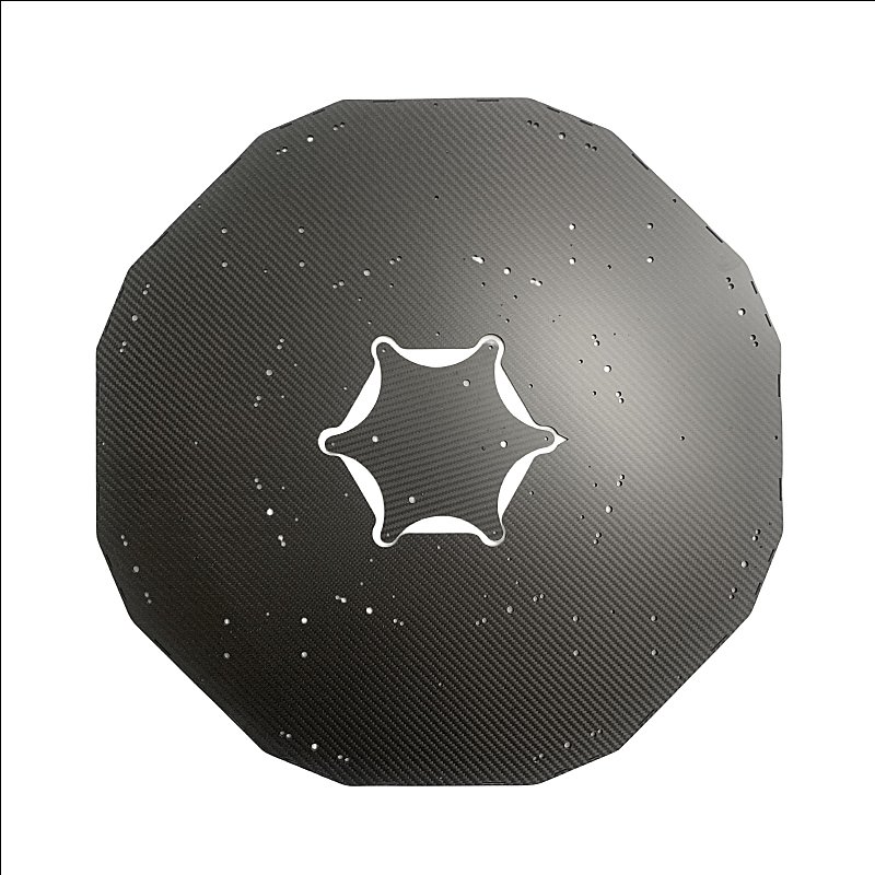 Carbon Fiber Board Processed Parts Are Used As Aircraft Accessories in the Aviation Field
