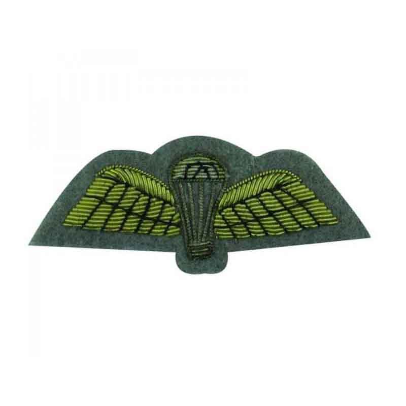 Premium Quality Bullion Crest Wing Patch OEM Aviation Pilot Captain Rank Bullion Chest Badge Emblem Crest Custom Pilot Wings
