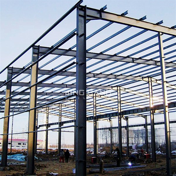 Insulated Prefab Building For Private Airplane Hangars / Aircraft Welding Steel Structure Kit