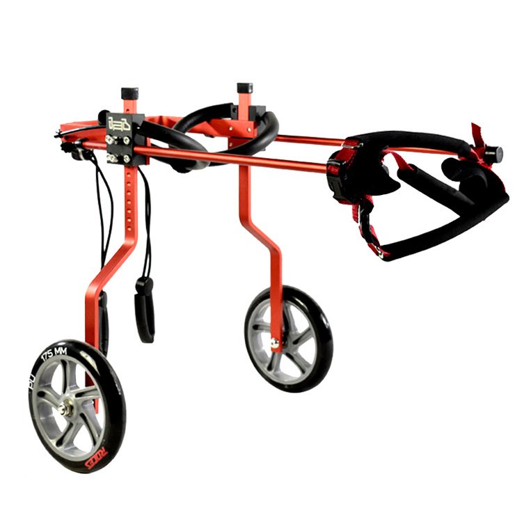 Pet Products Accessories 2024 Adjustable Dog Cart 2 4 Wheels Chair Pet Mobility Dog Wheelchair for Handicapped Pet Walker