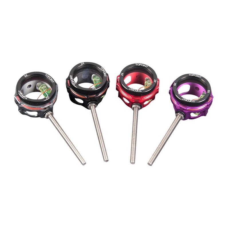 Archery TP8710 Compound Bow Sight With 0.019 Optical Fiber for Shooting Hunting for Factory Price Compound Bow Sight