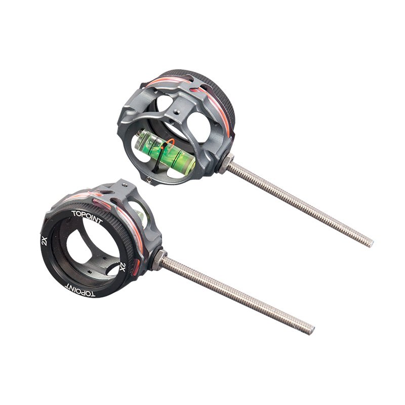Archery TP8710 Compound Bow Sight With 0.019 Optical Fiber for Shooting Hunting for Factory Price Compound Bow Sight