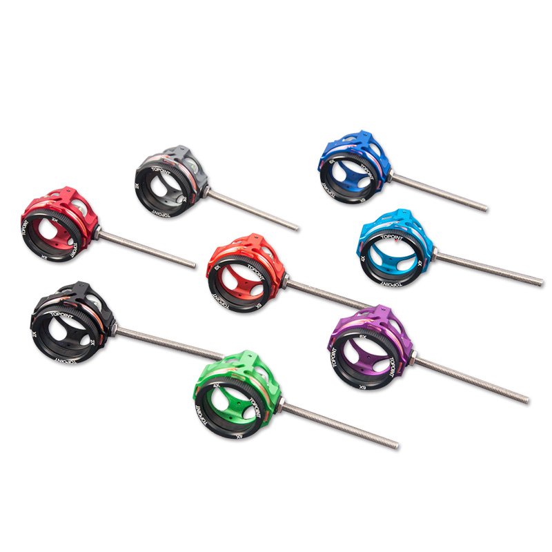 Archery TP8710 Compound Bow Sight With 0.019 Optical Fiber for Shooting Hunting for Factory Price Compound Bow Sight