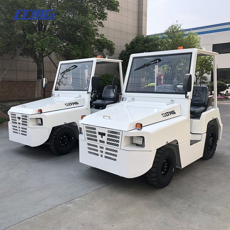 LTMG GSE Aircraft Ground Aviation Equipment Baggage 20ton 25ton 30ton Electric Airport Tow Tractor for Aircraft Towing
